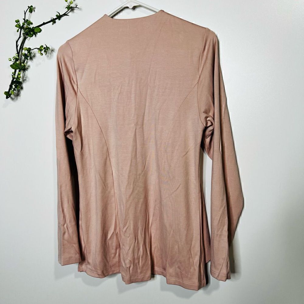 Veronica M Open Drape Front Jacket Blush Pink - Picture 8 of 12